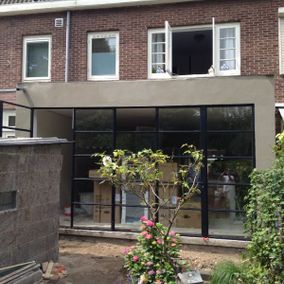 Stucwerk aanbouw